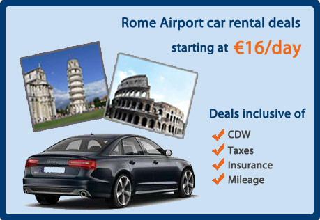 Rome Airport car rental deals